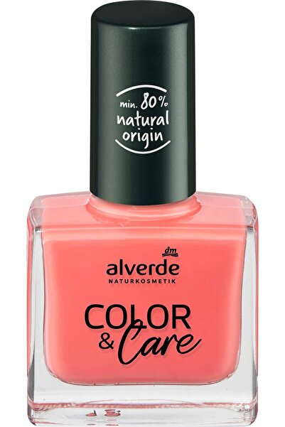 OEM Color & Care Nail Polish, 80 Peach Coral, 10 ml