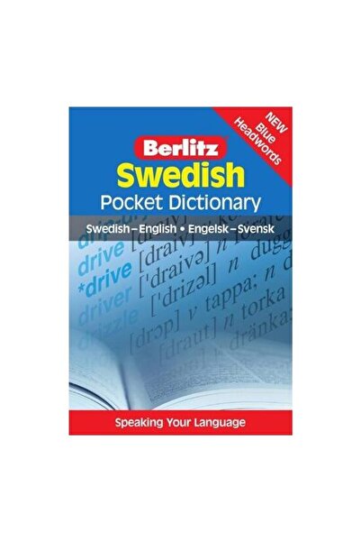 Generic (Unbranded) Berlitz: Dicționar de buzunar suedez