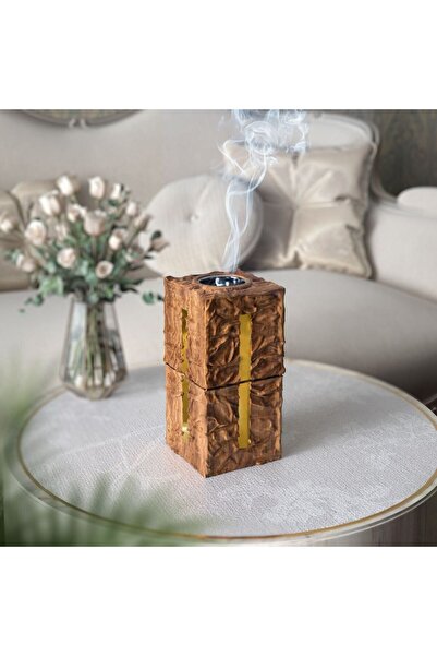 Generic Wooden Acrylic Superposed Incense Burner