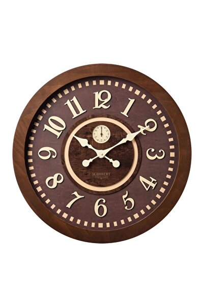 Generic Marketplace Best Price Solid Wood Frame Wooden Clock 6104 with Large ...