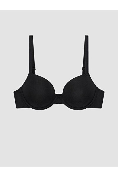 LC Waikiki Lcw Dream Black Underwire Half Padded T-Shirt Bra