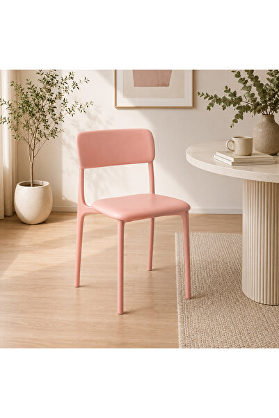 N.zone Modern Minimalist Design Dining Chair with Comfortable Padded Seat and...