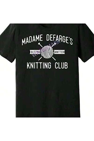4Car Madame Defarge Knitting School Charles Dickens Raglan Baseball Tee 77159...