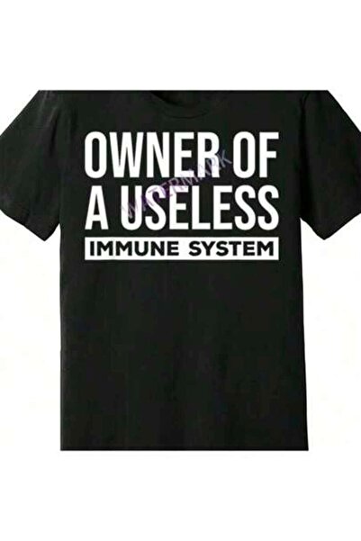 9TAY تي شيرت رجالي مضحك بأكمام قصيرة مطبوع عليه عبارة "Autoimmune Disease Own...