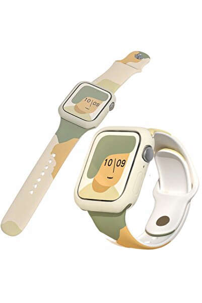Hurtel Curea din silicon Camo pentru Apple Watch Ultra 9 8 7 6 SE 5 4 3 2