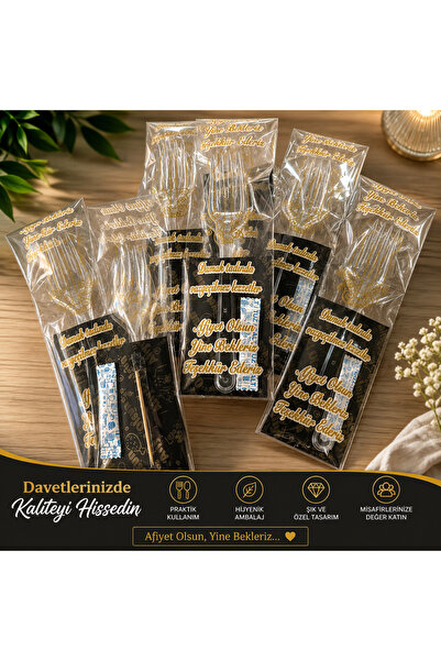 ABN GLOBAL AMBALAJ KAŞIK + ÇATAL SET