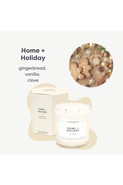 GENERAL Calyan Wax Scented Candle, Lemon & Sage Candle for The Home Scented w...