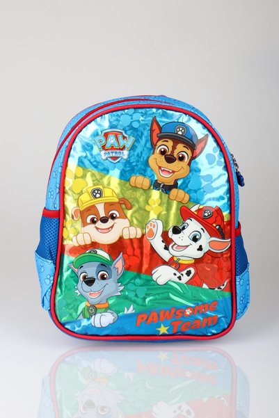 PAW PATROL x Set de geantă de grădiniță și husă pentru creion, licențiat de Dekomus, Pawsome Squad, 35 cm, dimensiune mică
