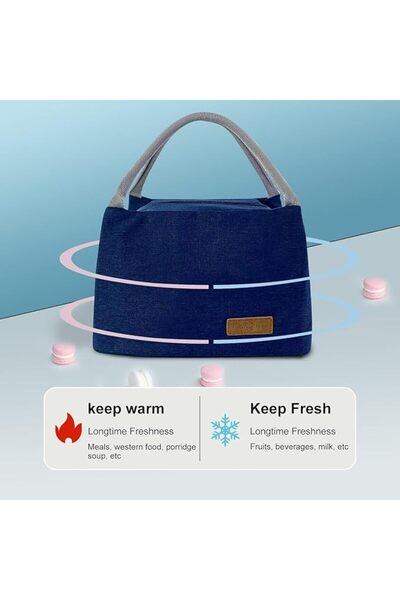GENERAL Mylindde Lunch Bag, Insulated Lunch Tote Bag with Adjustable Strap, R...