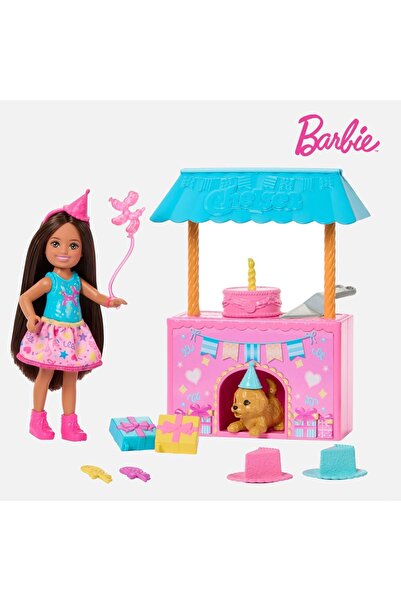 mattel Set de petrecere aniversară Barbie Chelsea - Păpușă și Accesorii