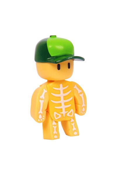 GIOCHI PREZIOSI Stumble Guys Mythic 7,5cm Blind Box - Schelet Galben cu Șapcă...