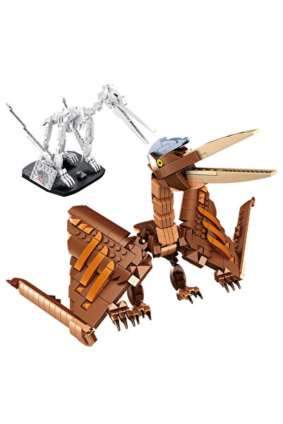 PANLOS Τουβλάκια Κατασκευών 612006 Pterosaur + Skeleton για 6+ Ετών 758τμχ