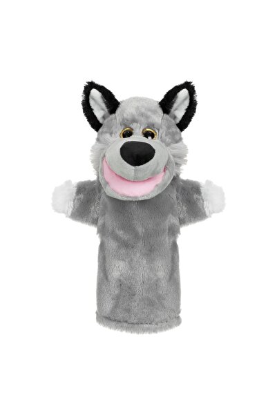 OEM Marionetă de mână Lup Gri pentru Copii - 28cm