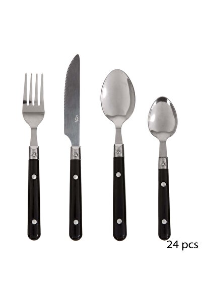 Secret de Gourmet Set tacâmuri din plastic Jasmine 24 piese