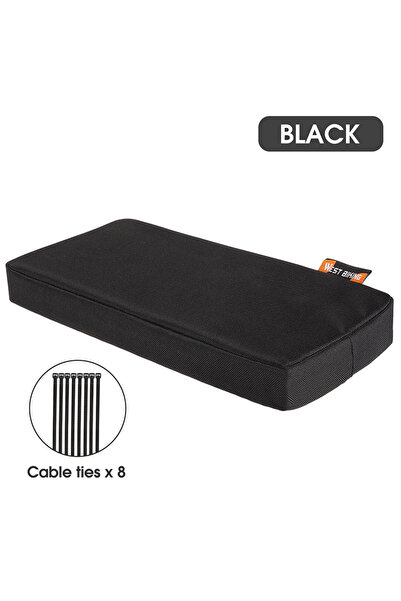Choice1 0801137 Black WEST BIKING Bicycle Soft Rear Rack Seat Cushion For Chi...