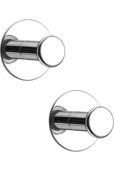 STARSTAR No-drill Bathroom adhesive hooks - SS wall hooks - towel hooks - For...