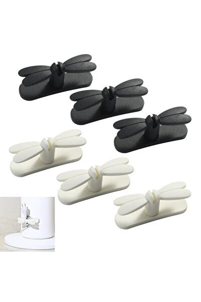 Morvena Picks Set de gestionare a cablurilor din 6 piese, pentru diverse disp...