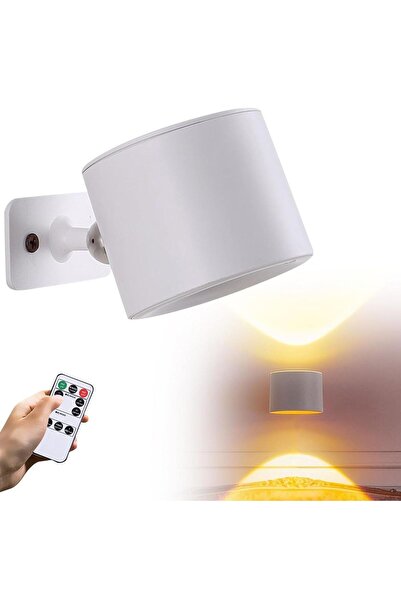 Morvena Picks Lampă de perete cu încărcare wireless, lampă magnetică, lampă d...