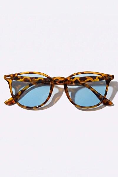 Bilge Karga Cory Leopard Blue Güneş Gözlüğü