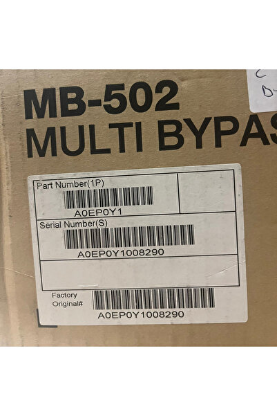 A0EP0Y1 MB-502 Multi Bypass Tray ORJİNAL