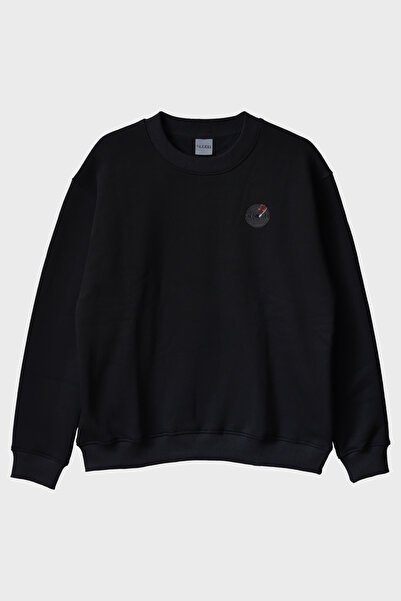 lofux الموسيقى هي الجزء المهم مطبوع سترة سوداء بتصميم بلاك بايكل جاك جاكار