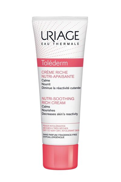 Uriage Toléderm Cremă hidratantă și calmantă pentru piele sensibilă 40 ml