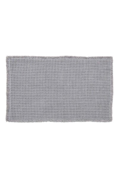 FİVE Covor, 80x50 cm, Gri - Waffle