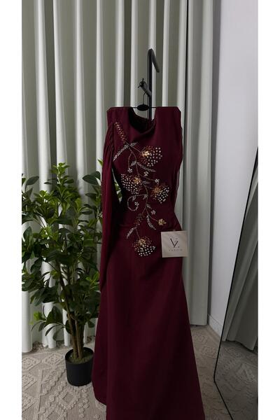 GORI FASHION فستان سهرة فاخر تطريز