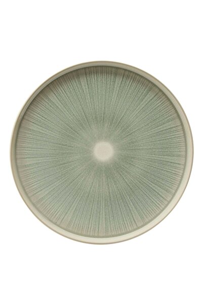 Secret de Gourmet Platou de servire „Eva” - Ceramică, D.27.2 cm, Verde
