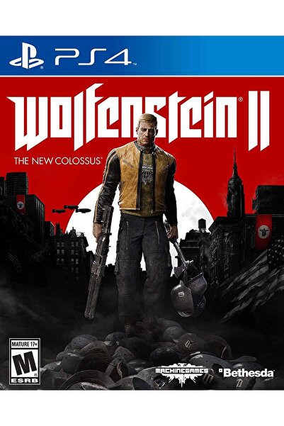 Sony Joc Wolfenstein 2 PS4 PlayStation 4 (recondiționat)