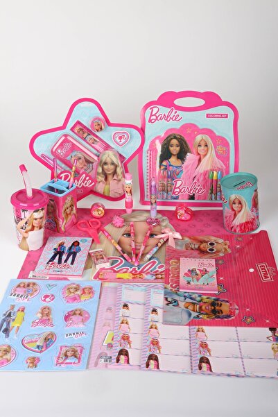 Barbie مجموعة أدوات الحرف اليدوية والقرطاسية المرخصة من x Dekomus مكونة من 36...
