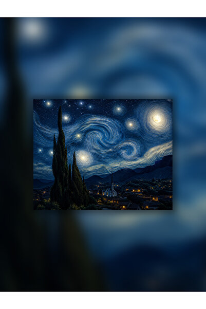 Metal Custom Van Gogh Tablosu