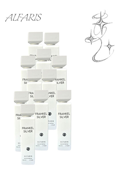 alfaris 11 قطعة من عطر فرانكل الفضي 200 مل