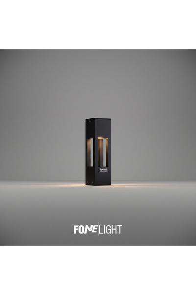 FoneLight Aka Aluminum LED Bollard Outdoor Garden Light 35 CM