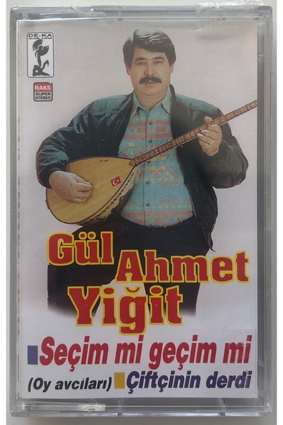 RAKS MÜZİK YAPIM Gül Ahmet Yiğit Seçim Mi Geçim Mi كاسيت (خالي من الجيلاتين)