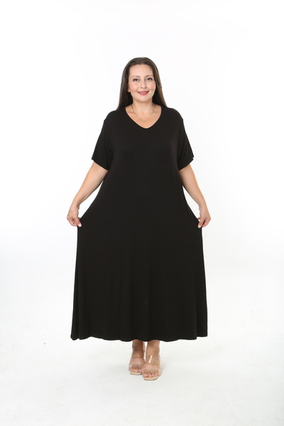 XL Modam Women's Lycra Viscose Plus Size Dress
