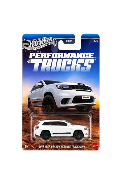 HOT WHEELS شاحنات سلسلة سيلفر 2019 جيب جراند شيروكي تراكهوك