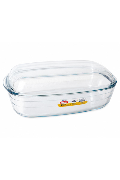 Pyrex Vas termorezistent cu capac 6.5L