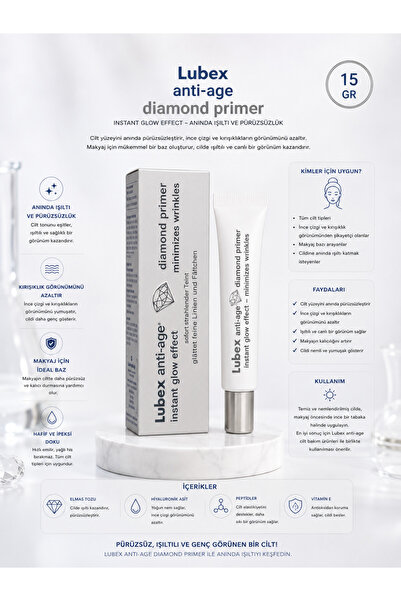 Lubex Anti-Wrinkle Makeup Base That Cares for Fine Lines and Skin Irregularit...