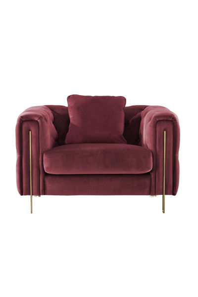 Roots Furniture كرسي ملكي مخملي