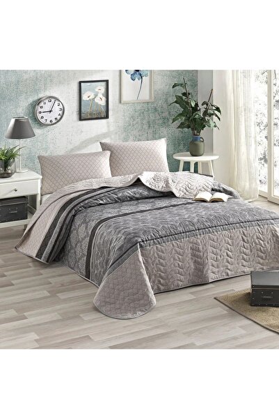 OEM Set de husă matlasată Eponj Home Creative Grey, 65% bumbac/35% poliester,...