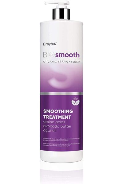Erayba BIOsmooth Organic Straightening System Vegan Smoothing Treatment and A...