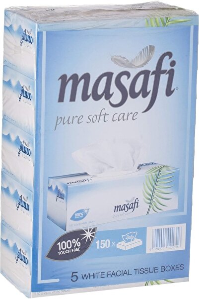 MASAFI Pure Soft White Facial Tissue Paper 170 sheets X 2ply Skin Care Facial...