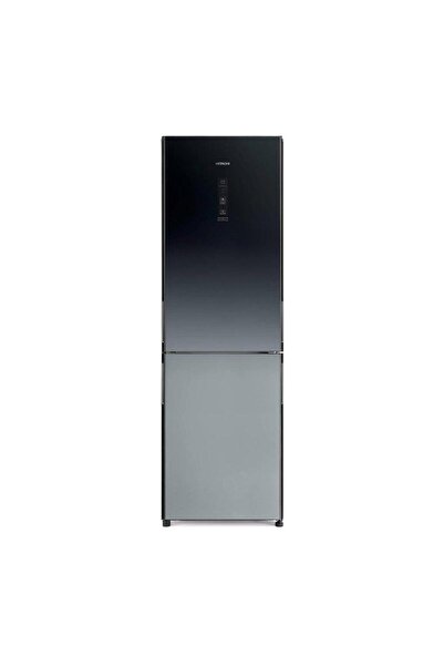 HITACHI RBG410PUK6X4GGR 2 Door Stylish Bottom Freezer Deluxe 410Ltrs, Inverte...