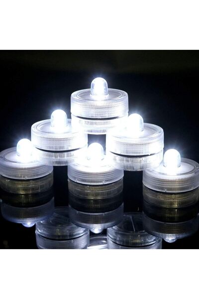STARSTAR 12 Mini Diving LED Candle Set – Waterproof, Battery-Powered Pond Lig...