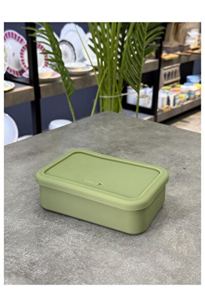 Doğudeko Calix Rectangular Silicone Storage Container 6 Pieces