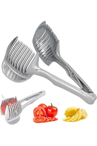 STARSTAR Tomato Slicer and Lemon Slicer - Multifunctional Hand Tongs for Frui...