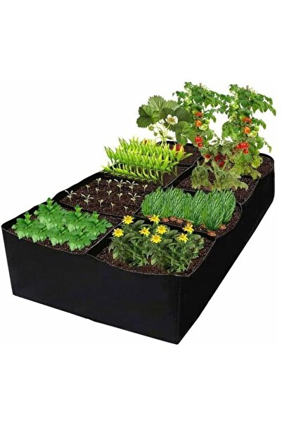 STARSTAR 486L Non-woven Black Thread Planting Bag. 8-layer Geotextile Plantin...