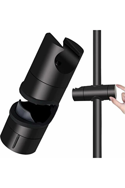 STARSTAR Shower head bracket, universal black shower head bracket, suitable f...