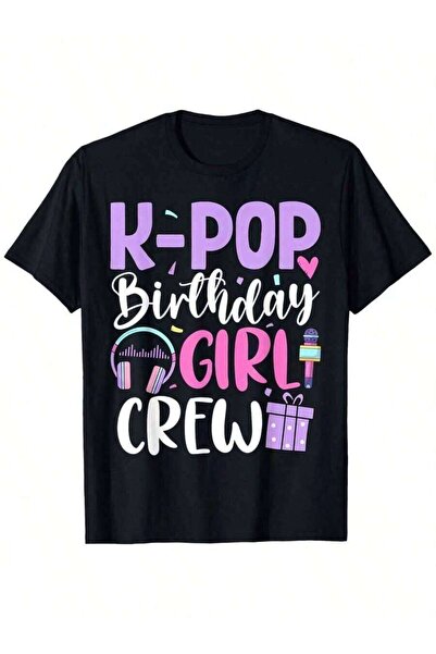 LİNA06 K-Birthday Korean Celebration-Shirt, Comfortable Men'S Fit, Crew Neck ...